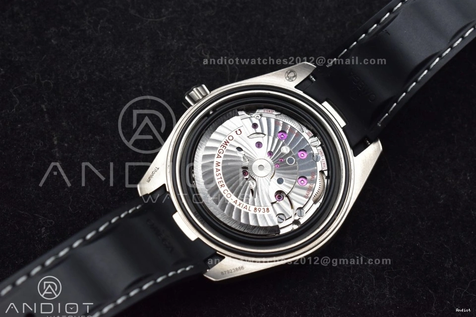 43mm VSF Edition A8938 Terra GMT Aqua Bracelet Worldtimer 1:1 Super on Best Clone SS Titanium 1217